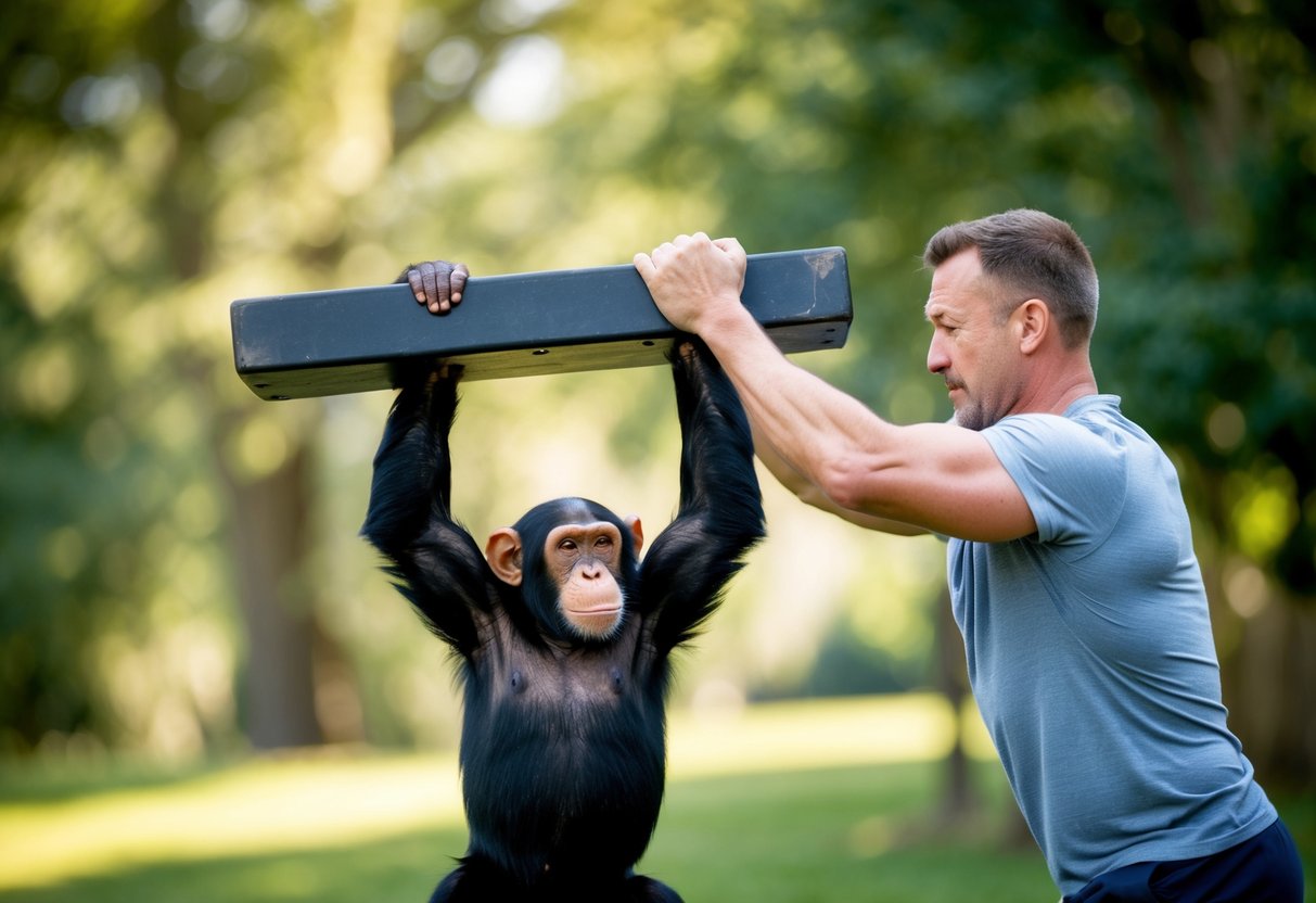 Is A Chimp Stronger Than A Strong Man Exploring The Strength Is A Chimp Stronger Than A Strong Man Exploring The Strength