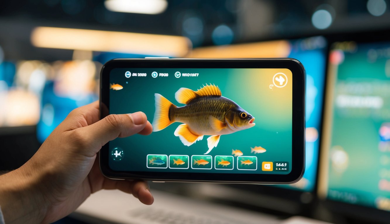 Sebuah permainan menembak ikan online yang cepat, modern dengan antarmuka yang ramping dan akses cepat