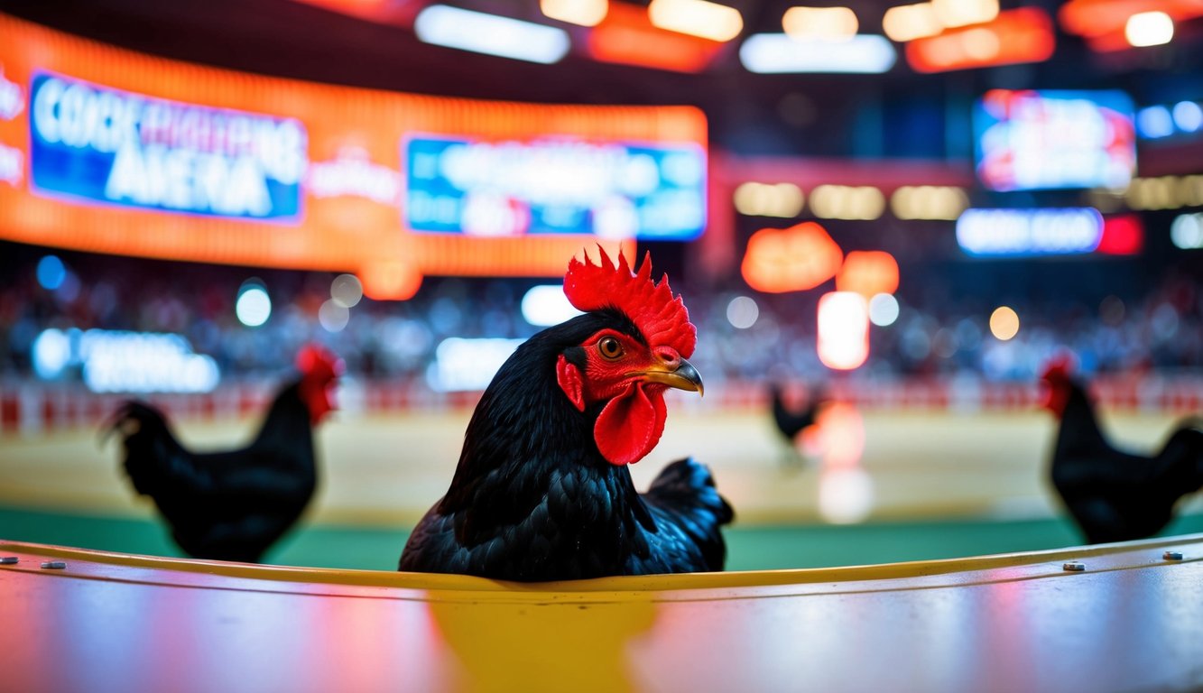 Arena sabung ayam online yang terang benderang dengan layanan 24 jam