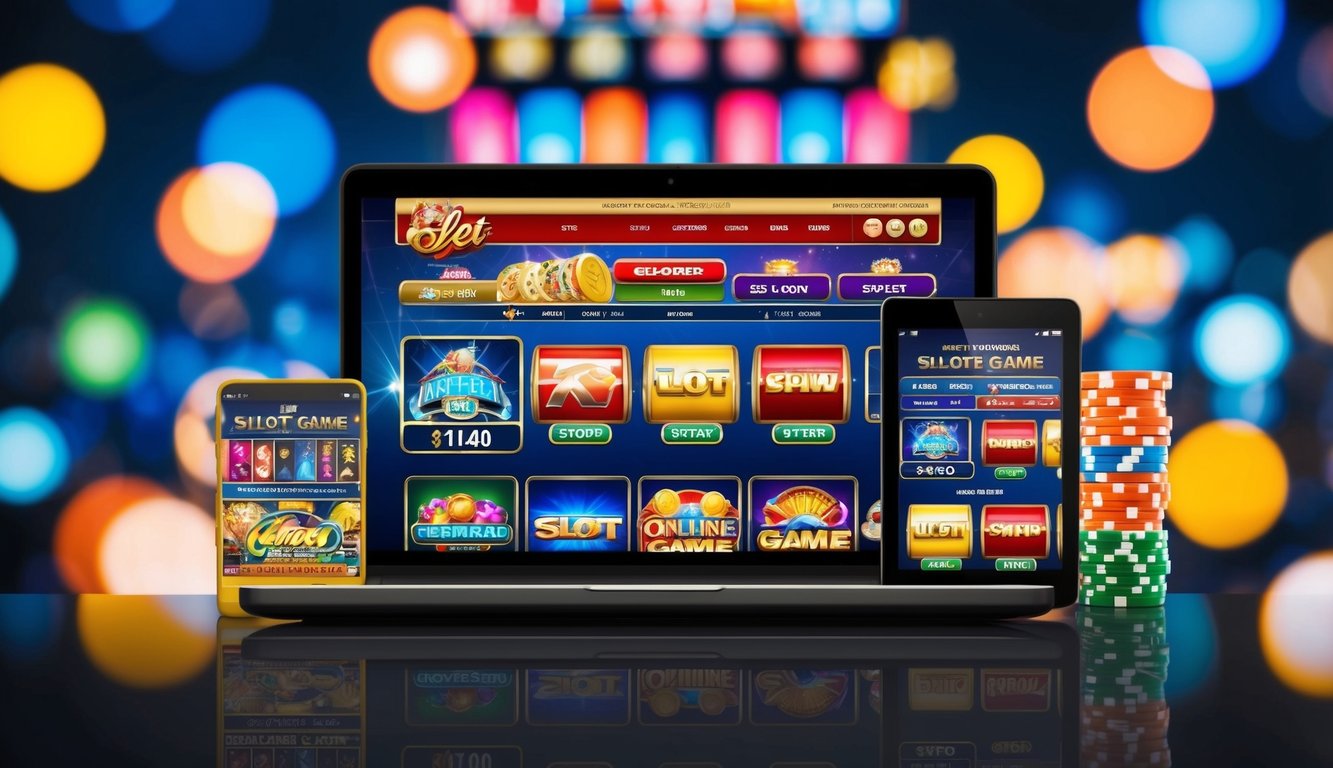 Situs permainan slot online berwarna-warni dengan berbagai jenis permainan