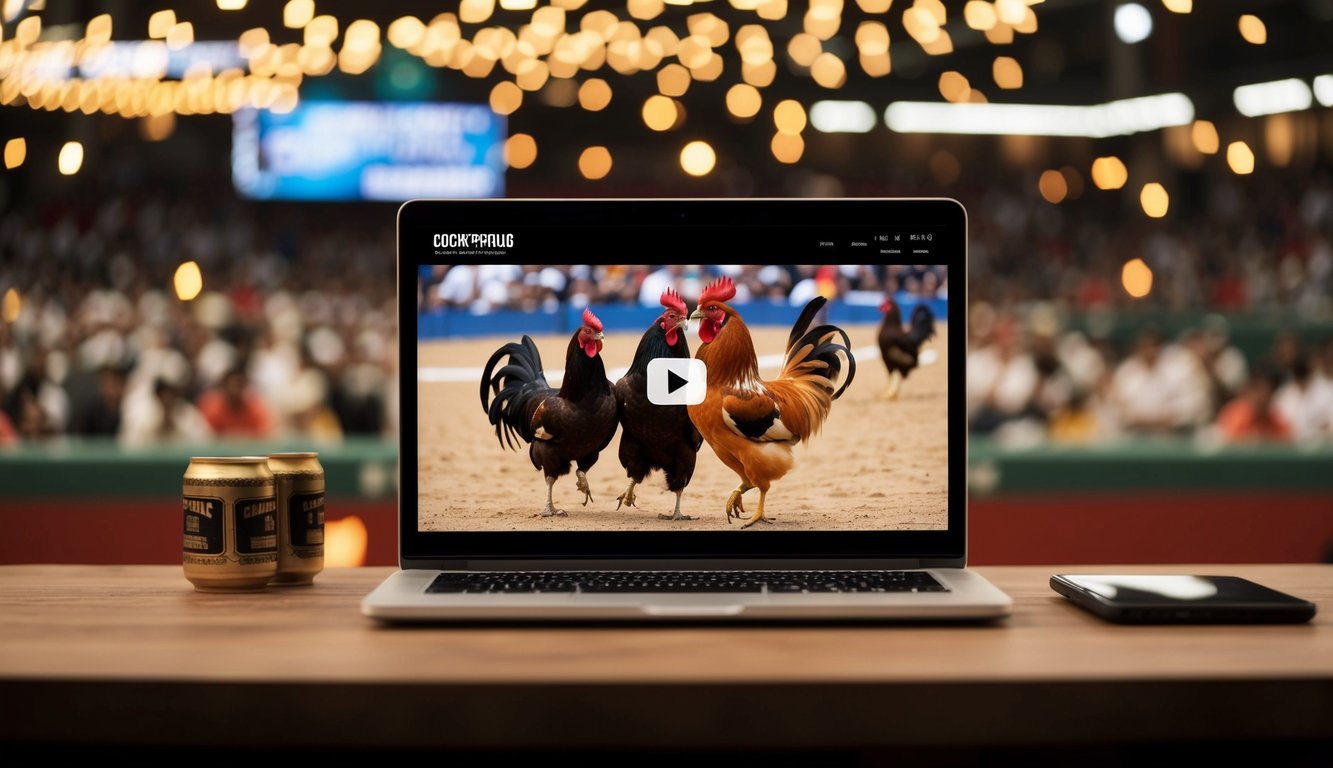 Streaming berkualitas tinggi dari acara sabung ayam di situs resmi