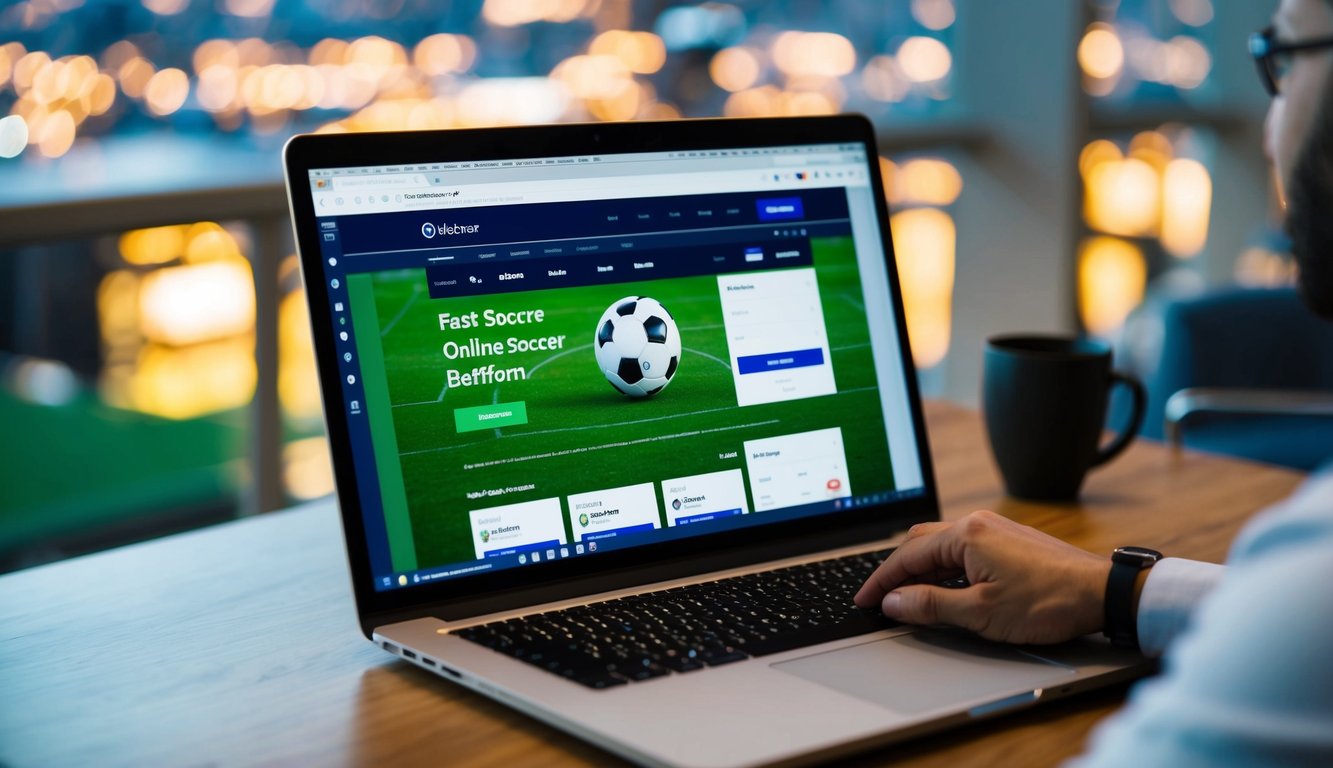 Platform taruhan sepak bola online yang cepat dan aman dengan antarmuka modern