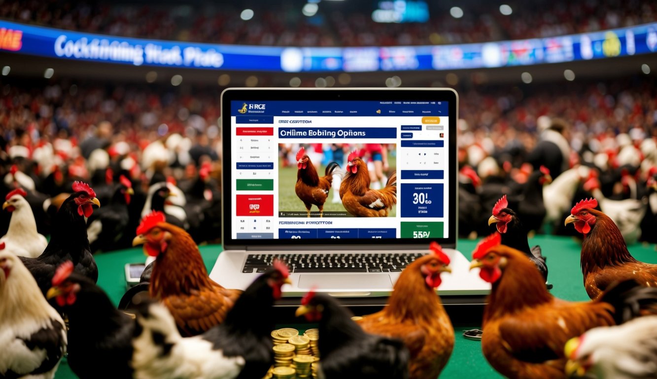 Platform sabung ayam online yang ramai dengan berbagai pilihan taruhan