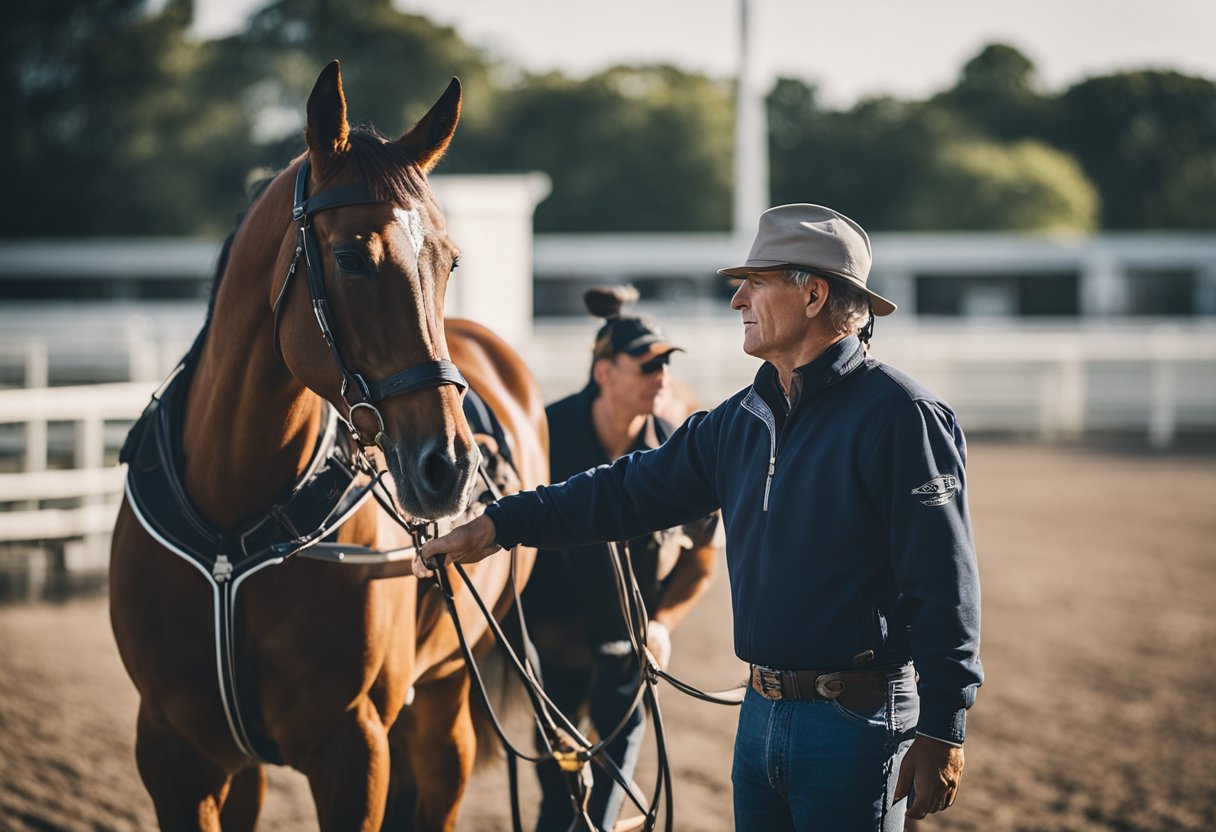 Bak kulissene på en travstasjon - en dag i livet til en hestepasser