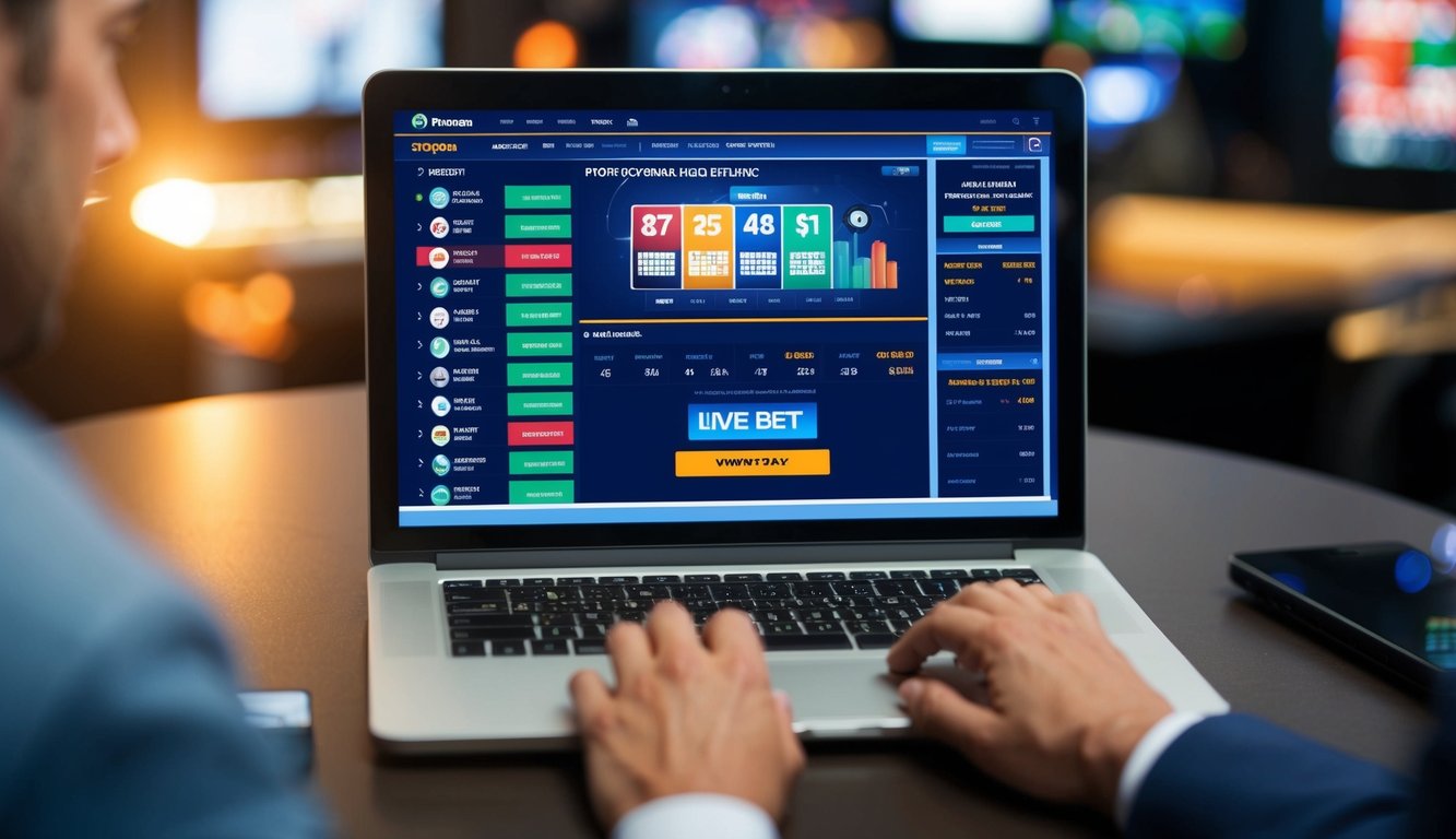 Sebuah platform online yang ramai dengan odds tinggi dan taruhan langsung