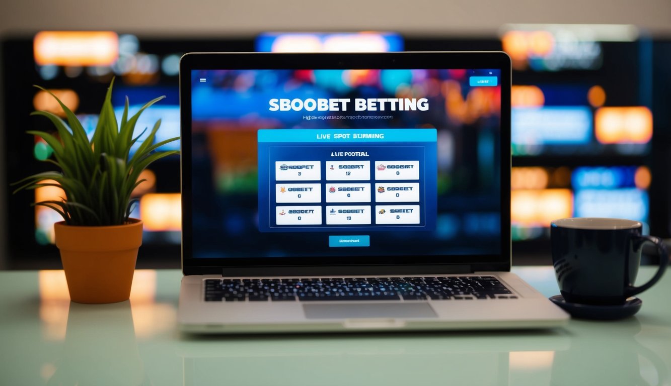 Sebuah portal yang menampilkan acara olahraga streaming langsung untuk taruhan Sbobet