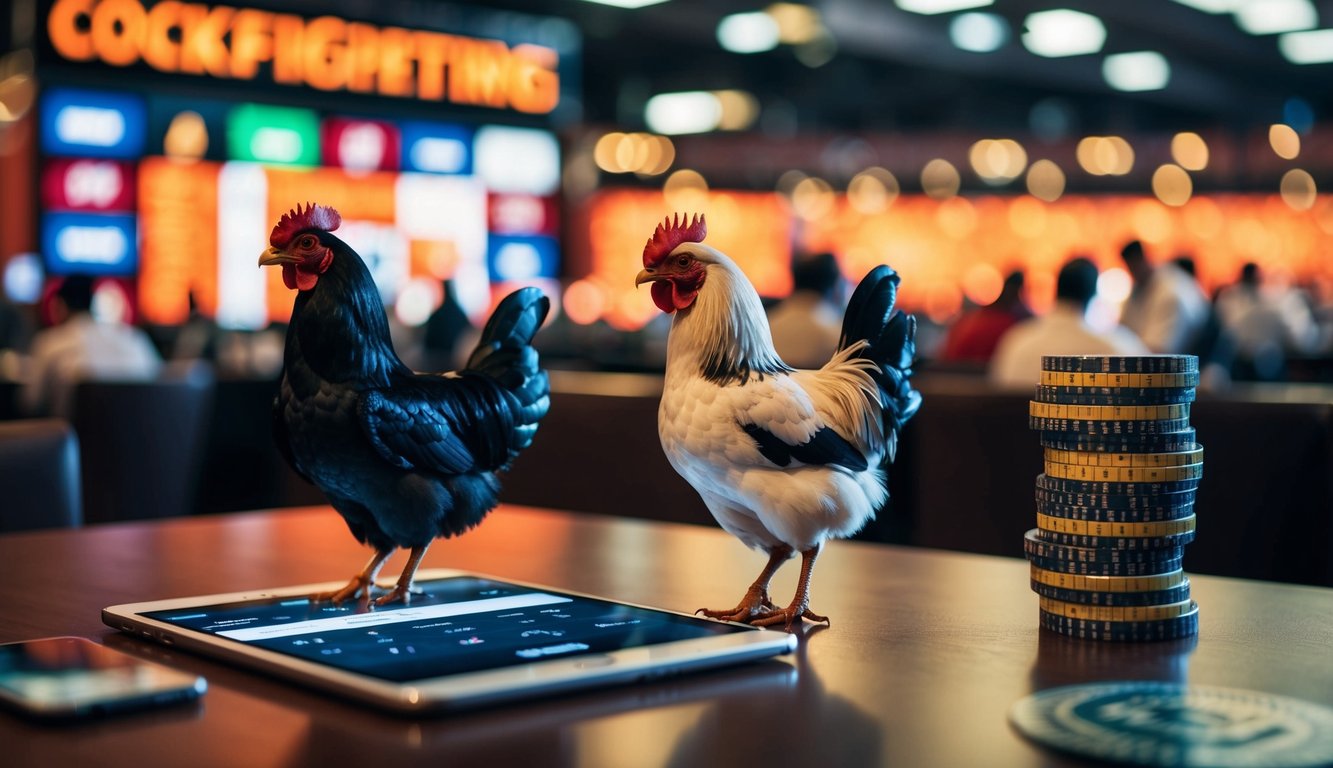 Portal sabung ayam online yang ramai dengan berbagai pilihan taruhan