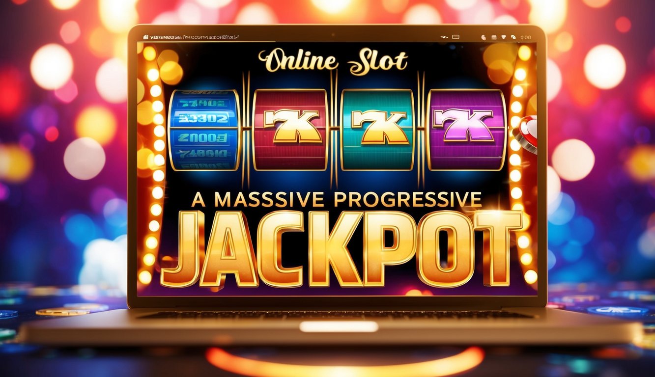 Sebuah permainan slot online yang penuh warna dengan jackpot progresif yang besar