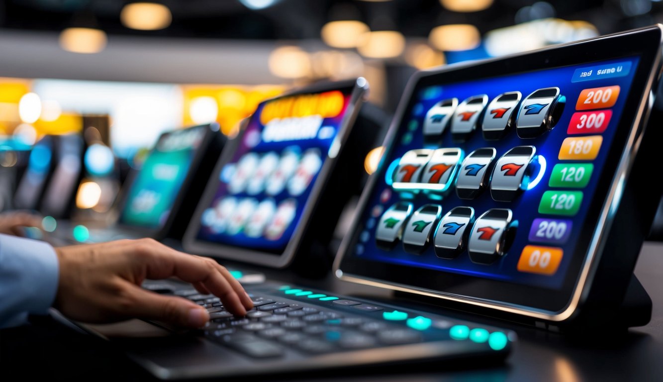 Mesin slot online modern dan ramping dengan akses cepat dan mudah