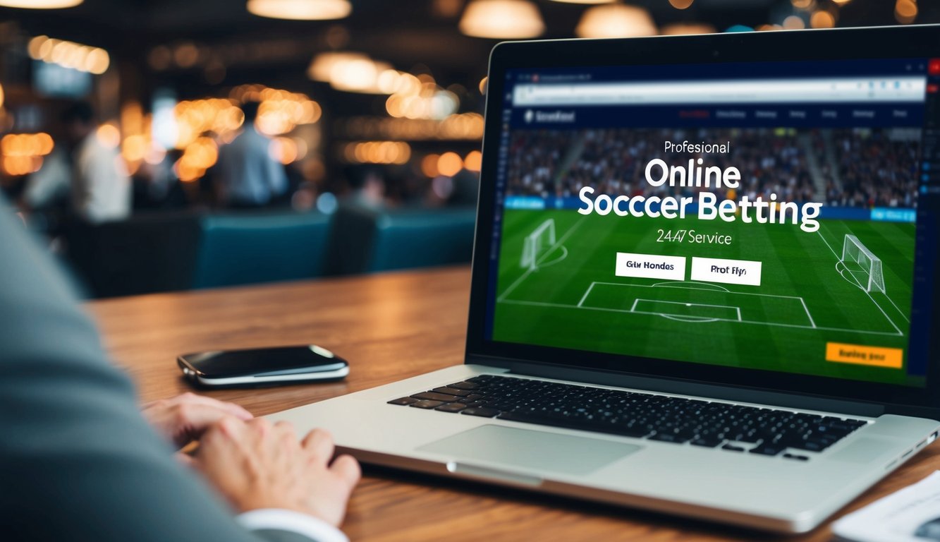 Platform taruhan sepak bola online yang ramai dengan layanan 24/7