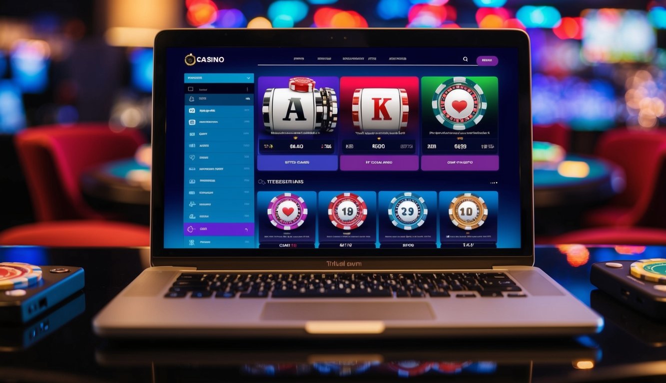 Portal kasino virtual yang hidup dengan permainan online langsung dan taruhan waktu nyata