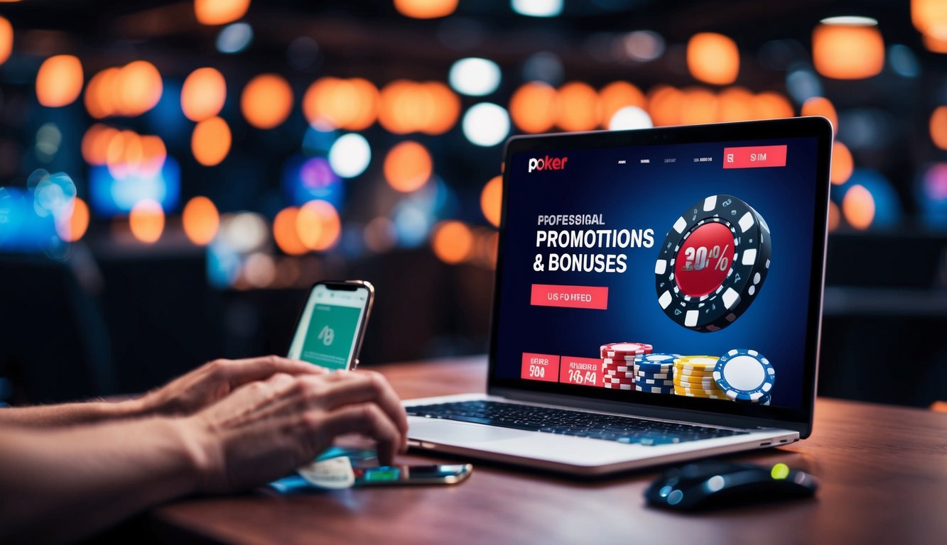 Sebuah platform poker online yang hidup dengan promosi dan bonus yang menggoda