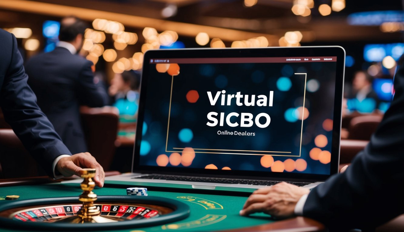 Sebuah platform Sicbo online virtual dengan dealer langsung interaktif