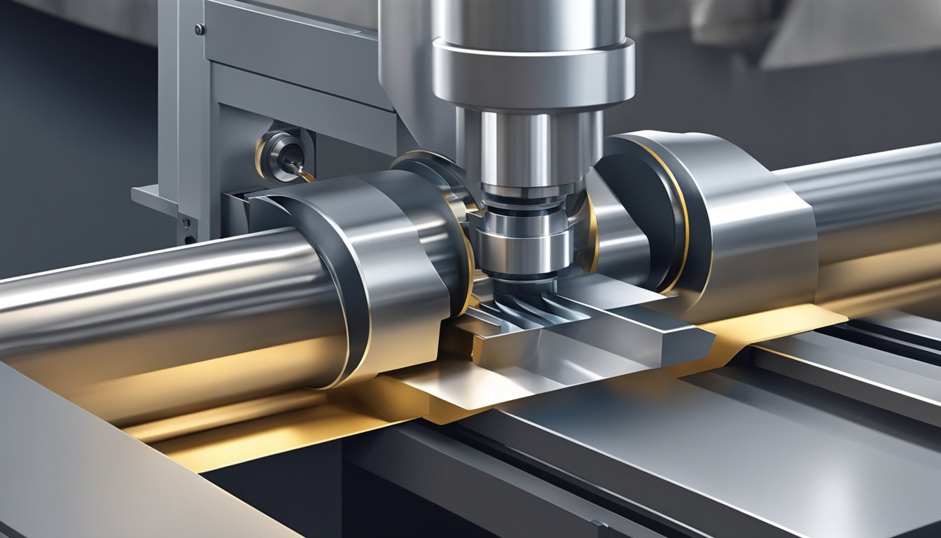 A dovetail cutter spins in a milling machine, cutting through metal with precise feeds and speeds