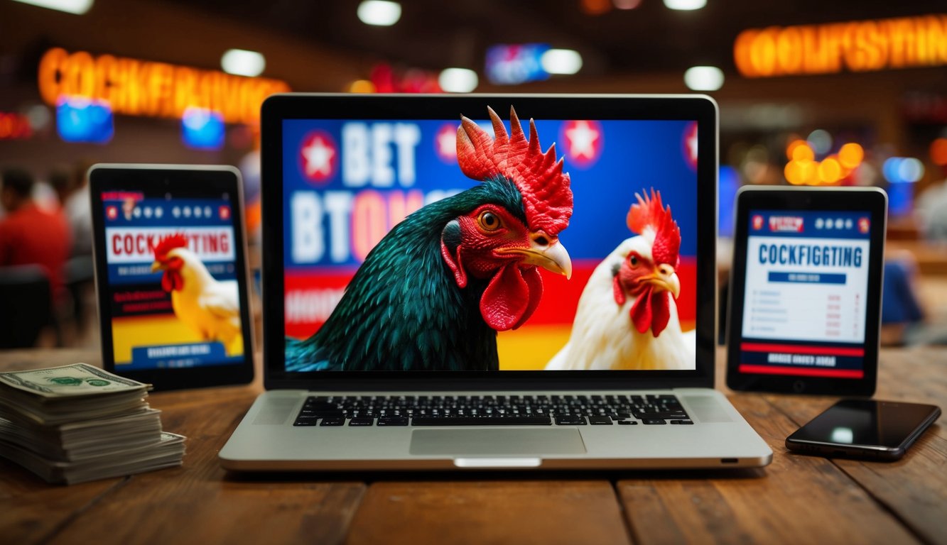 Situs sabung ayam online yang hidup dengan berbagai opsi taruhan