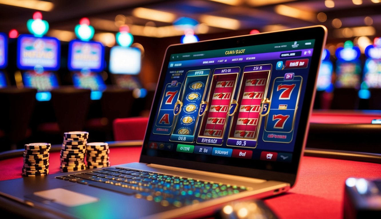 Sebuah kasino slot online yang hidup dengan berbagai pilihan taruhan