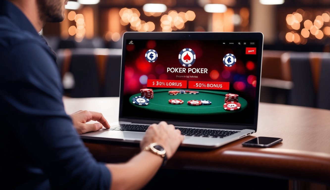 Platform poker digital dengan promosi dan bonus yang menggoda