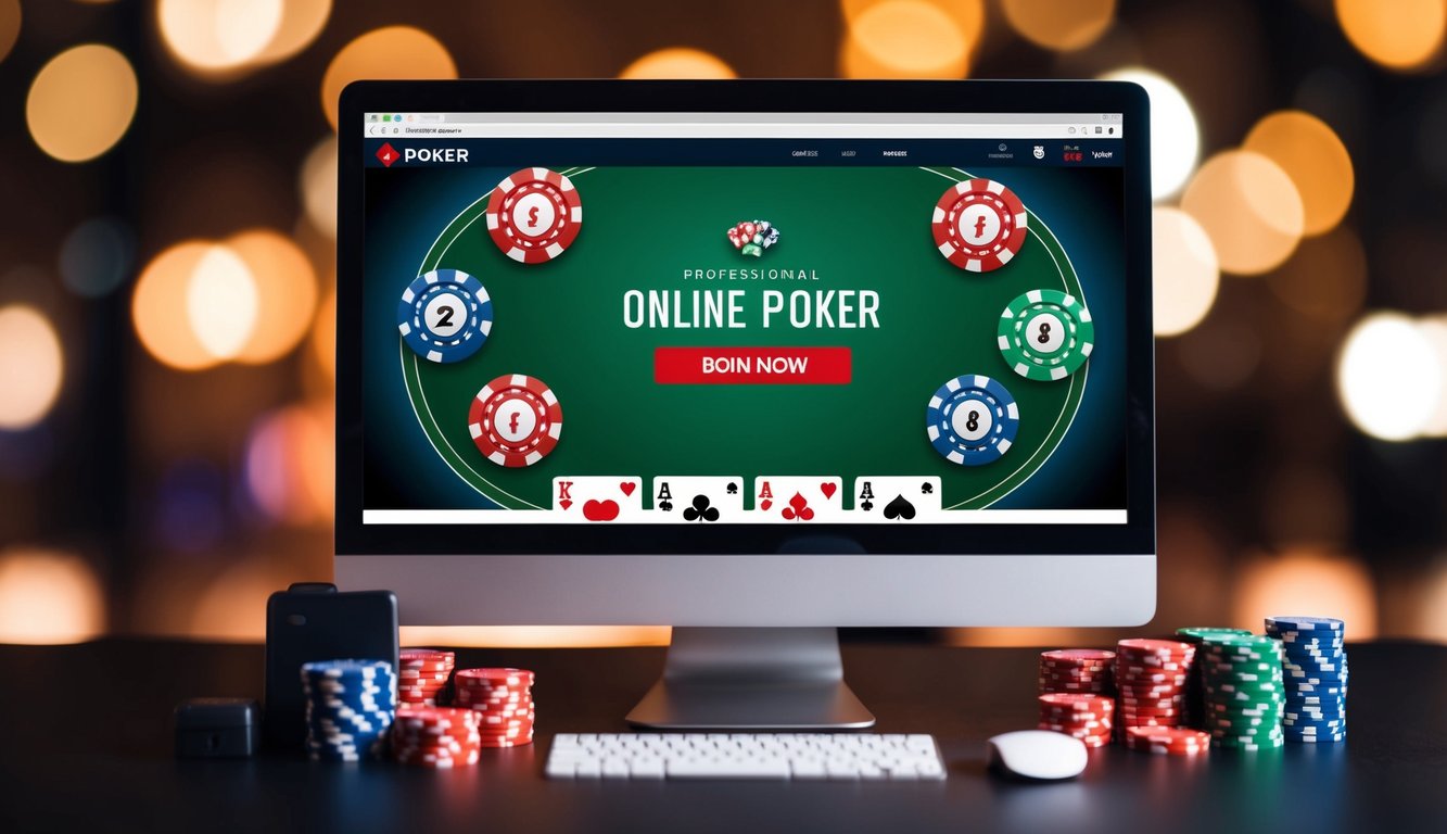 Sebuah platform poker online yang hidup dengan bonus dan promosi yang menarik