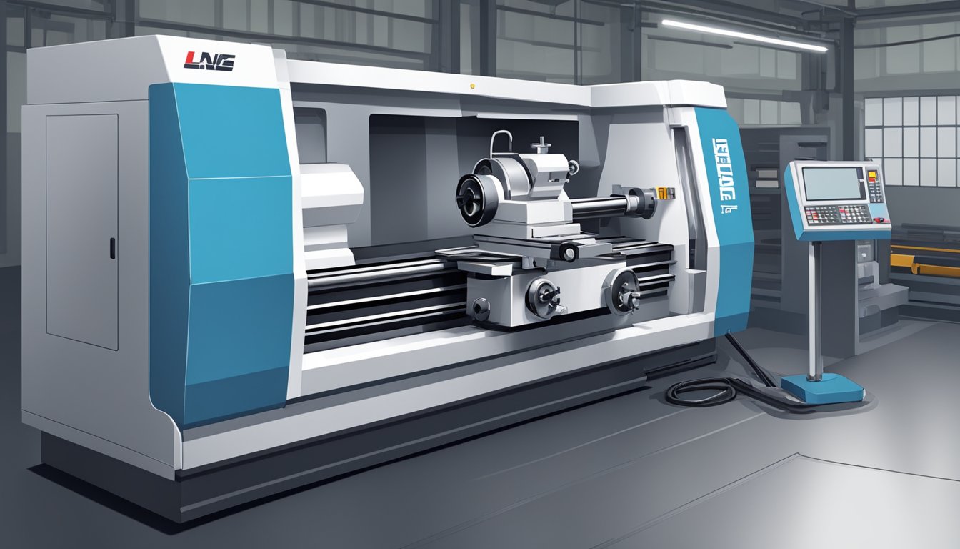 What Is CNC Lathe Machine: A Complete Guide to Modern Machining Technology 5 A CNC lathe machine cutting metal with precision and speed, surpassing traditional lathes in efficiency and accuracy