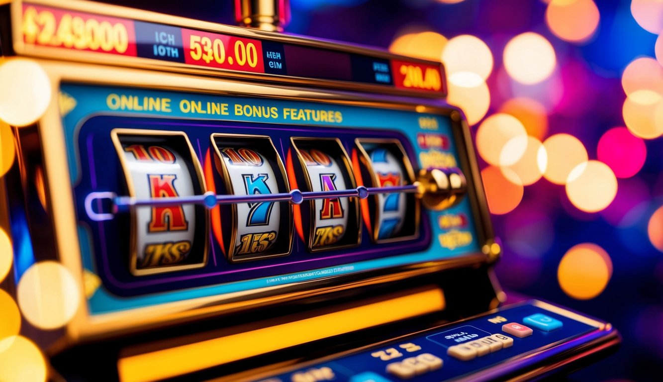 Mesin slot online yang cerah dengan fitur bonus harian