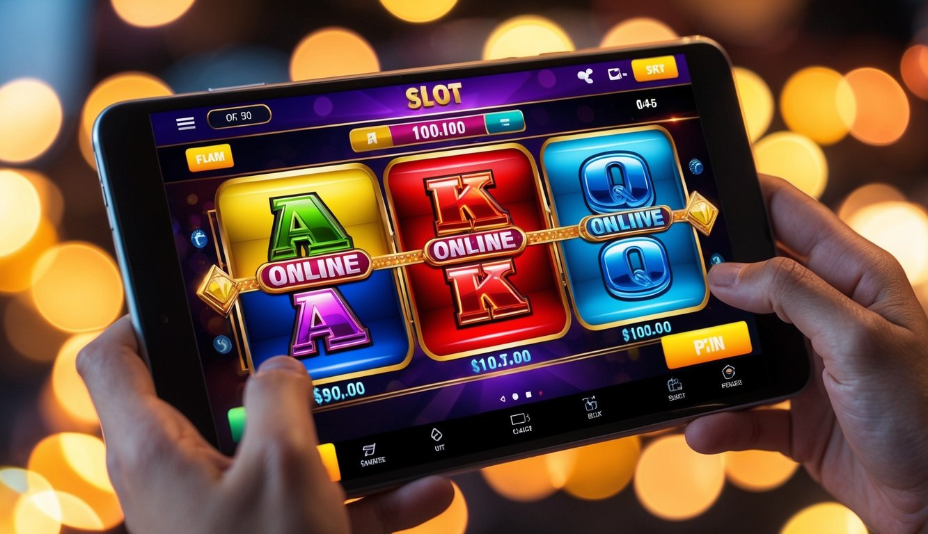 Sebuah permainan slot online berwarna-warni dengan fitur interaktif dan gameplay yang menarik