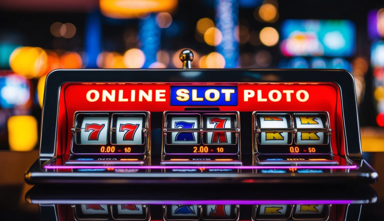 Mesin slot online yang berwarna-warni dan penuh semangat tanpa potongan