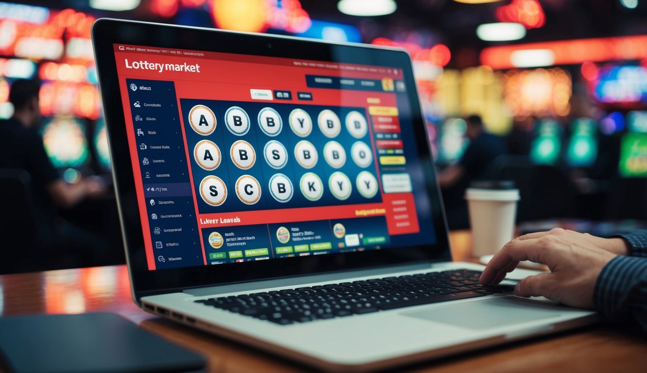 Sebuah situs judi online yang ramai dengan berbagai pasar lotere untuk dipilih