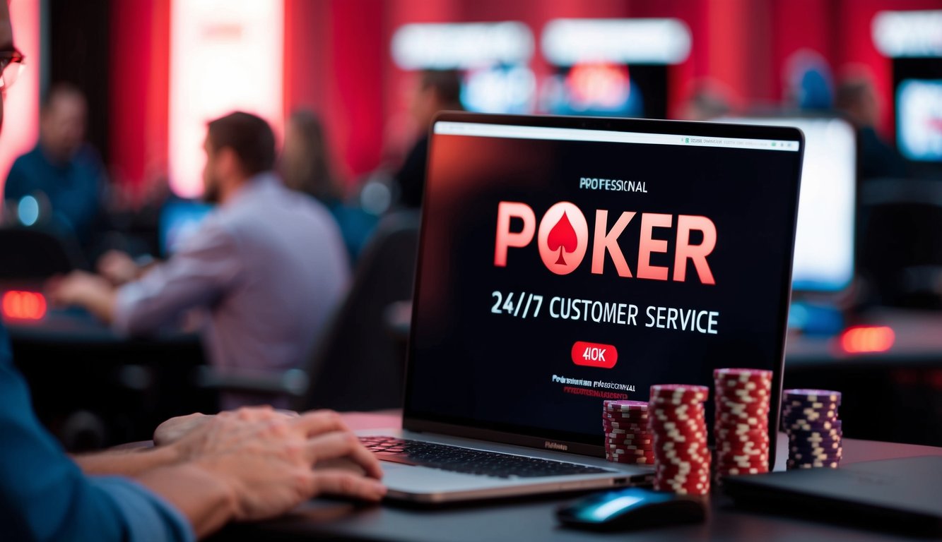 Situs poker online yang ramai dengan layanan pelanggan 24/7