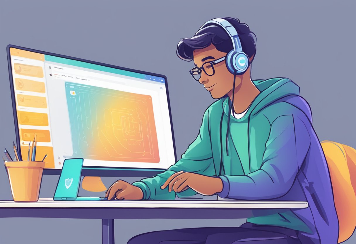 Best Tool ChatGPT, Claude, or Gemini for Education: A Comprehensive Comparison for Educators in 2025 A student using Gemini for education, interacting with the chatbot for learning support