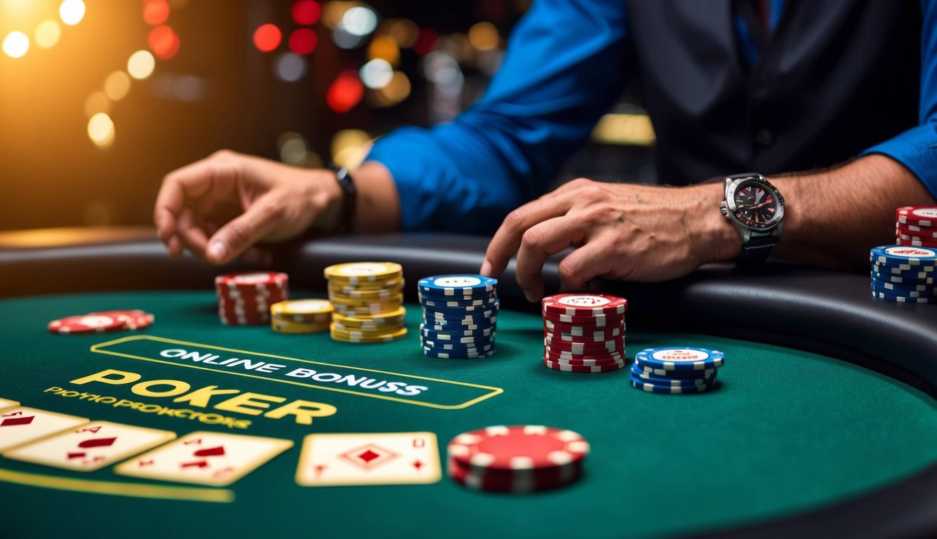 Meja poker online yang hidup dengan bonus dan promosi yang menggoda