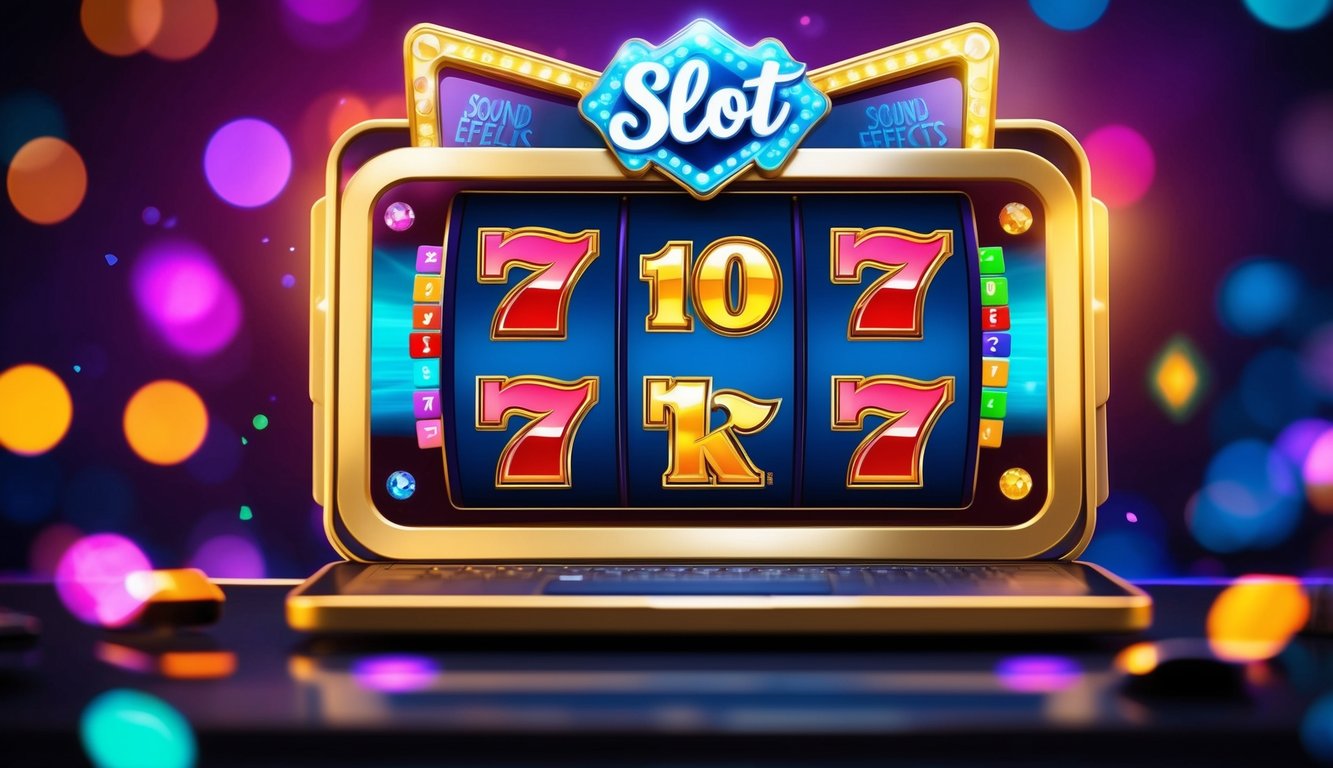 Sebuah permainan slot online yang hidup dengan grafik animasi dan efek suara