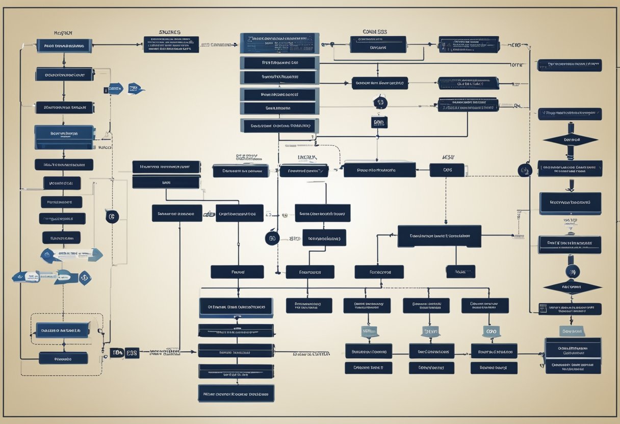 A flowchart showing the corporate structure of Ross Dress for Less, with clear ownership and hierarchy