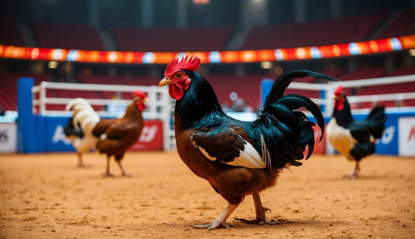 Arena sabung ayam online yang dinamis dengan fitur siaran langsung