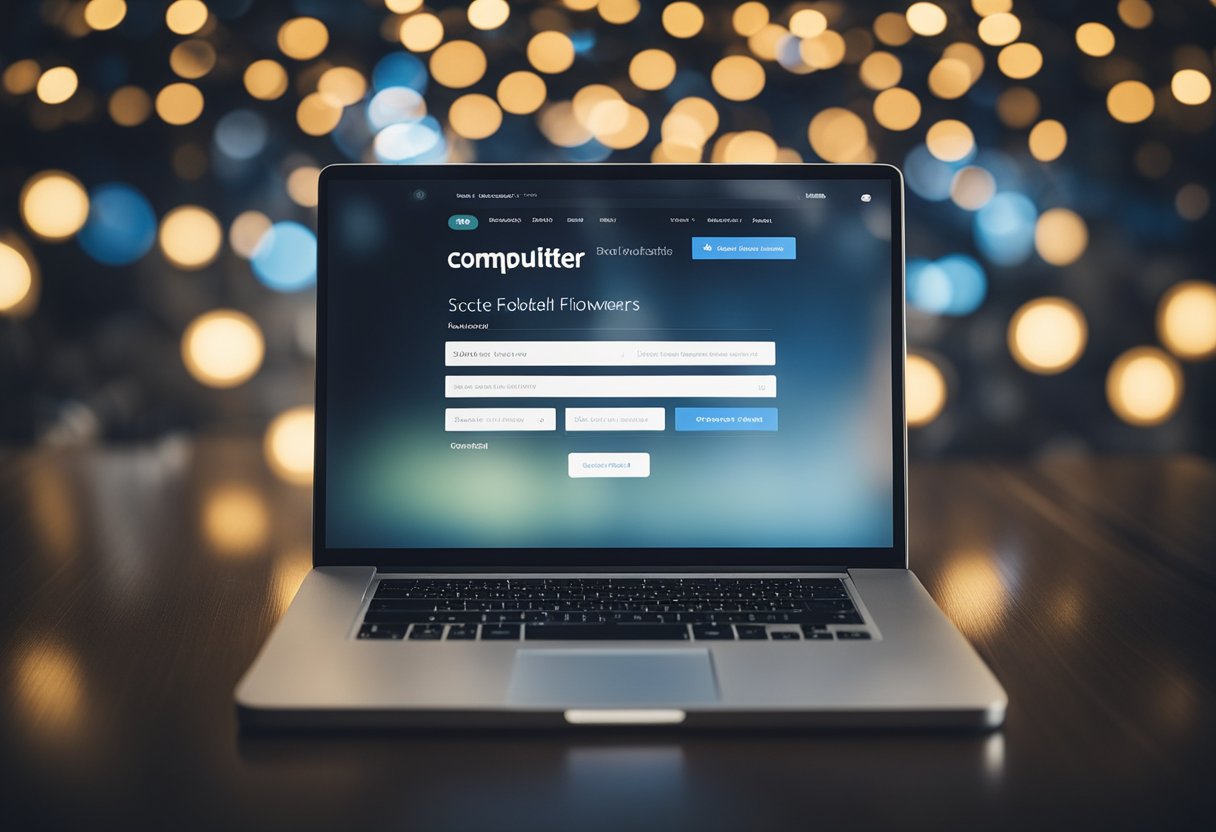 Uma tela de computador exibindo três sites mais bem avaliados para comprar seguidores em plataformas de mídia social