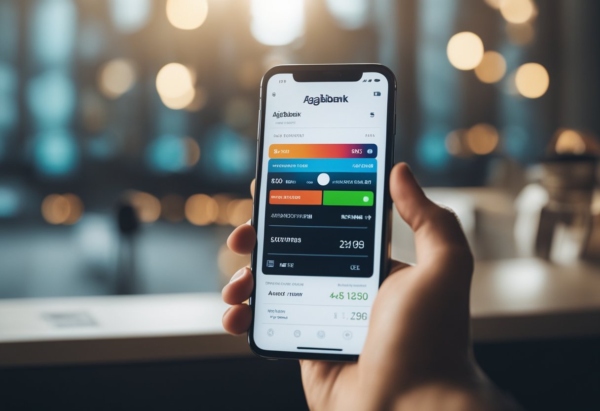 Uma pessoa abre facilmente uma conta digital em seu smartphone com o aplicativo Agibank, desfrutando da conveniência e facilidade de uso.