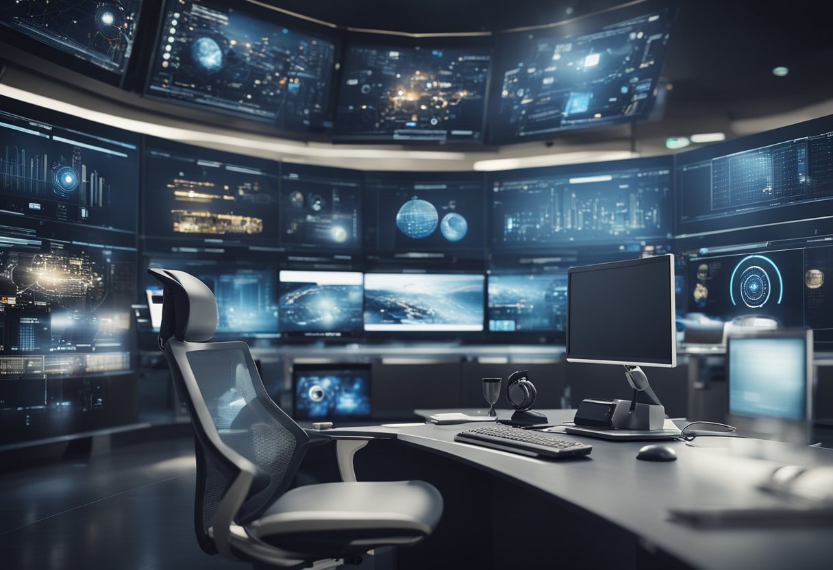 Um setor de tecnologia futurista com sete profissões lucrativas em ação