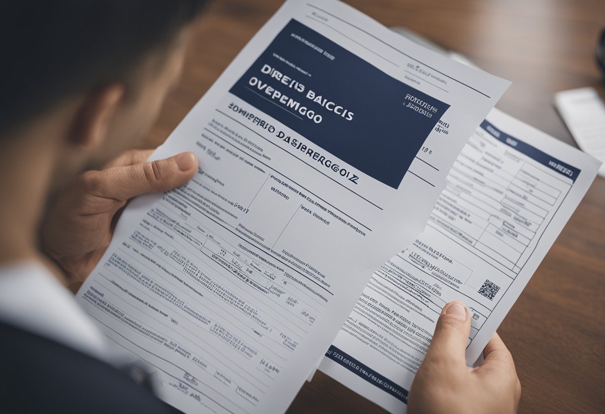 Uma jovem recebendo um documento rotulado "Direitos Básicos do Jovem Aprendiz" com uma seção visível mencionando "seguro-desemprego."