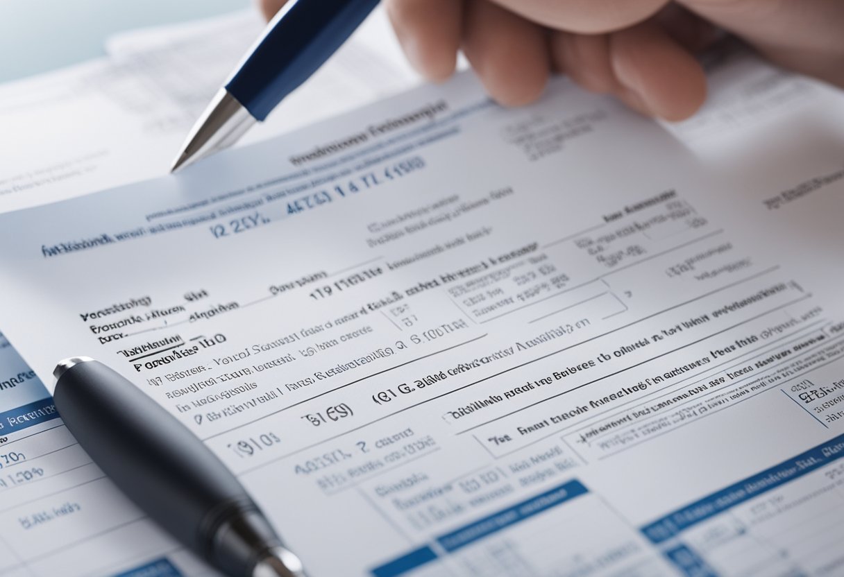 Uma pessoa preenchendo um formulário com informações pessoais para solicitar o benefício de assistência de gás