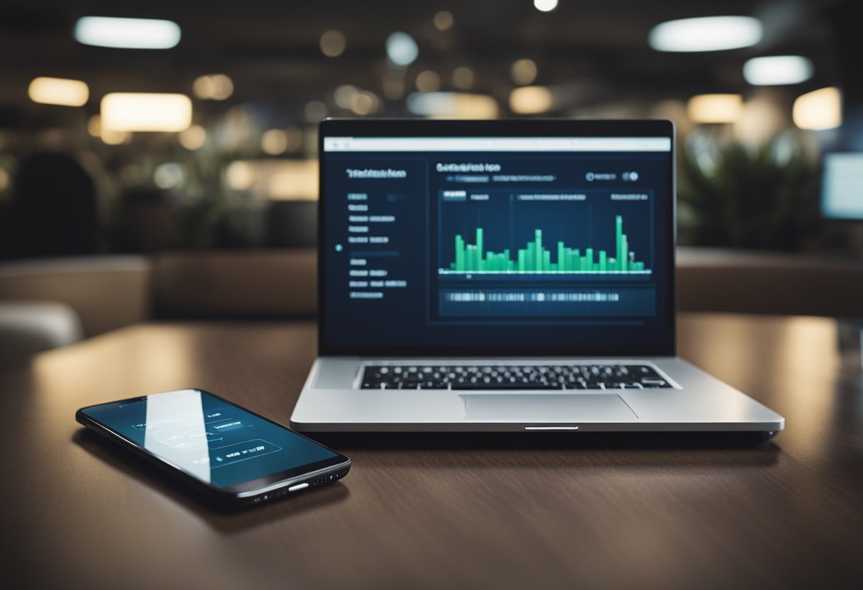 Um dispositivo digital exibindo a interface da "Carteira de Trabalho Digital", com opções para alterar informações pessoais