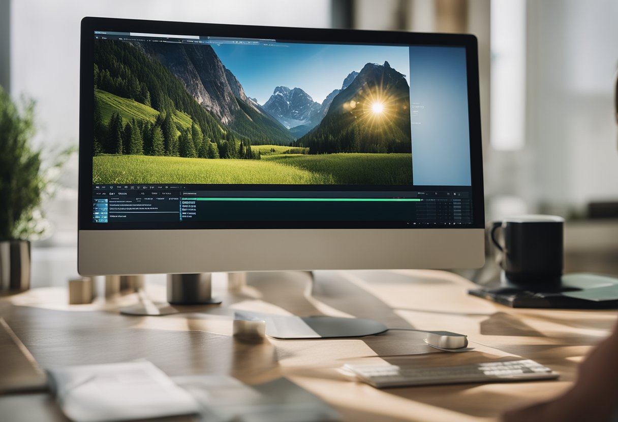 Uma tela de computador exibindo um arquivo webp sendo convertido para o formato png, com uma barra de progresso e um botão de download visíveis na tela
