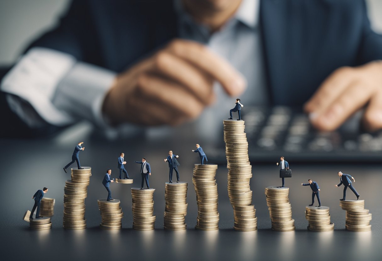 Uma pessoa lutando para acessar seu décimo quarto salário do INSS, enfrentando obstáculos e frustrações.