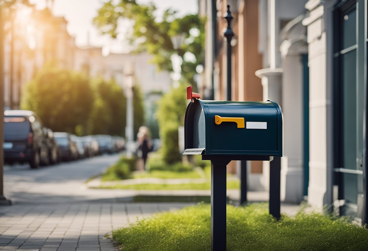 Uma pessoa esperando pelo correio pelo pagamento do INSS