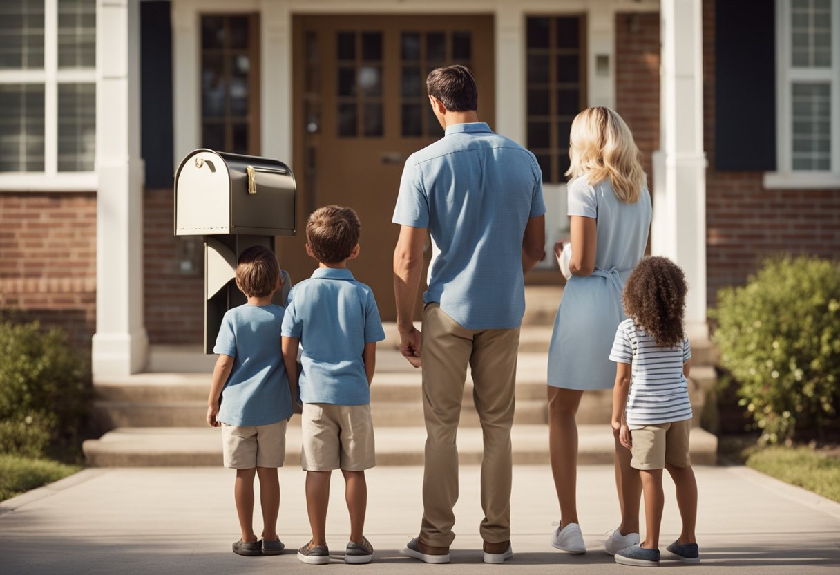 Uma família aguarda ansiosamente pela caixa de correio, verificando diariamente a chegada de seus benefícios atualizados do Bolsa Família.