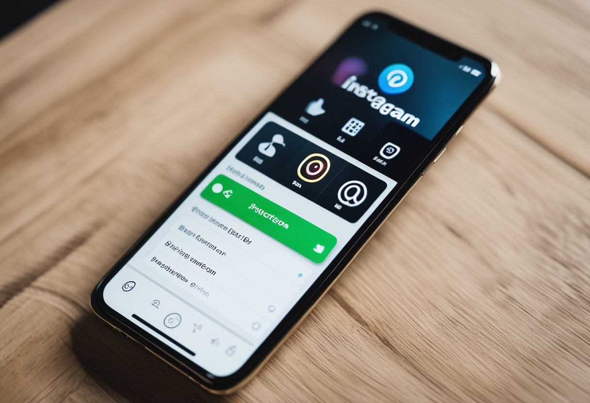 Uma tela de smartphone exibindo o menu de configurações do Instagram com a opção de autenticação em duas etapas destacada e um interruptor definido na posição desligado.