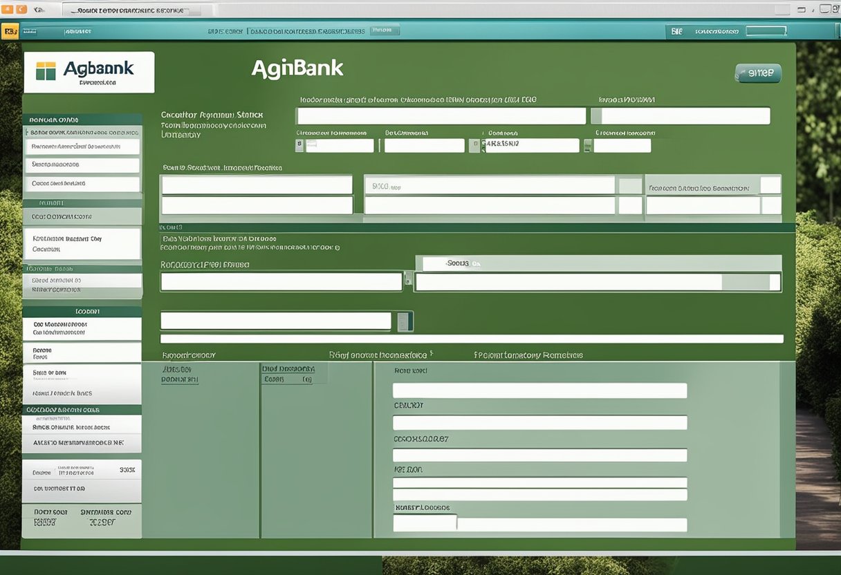 Uma tela de computador exibindo o site do Agibank com um formulário para emissão de um boleto.