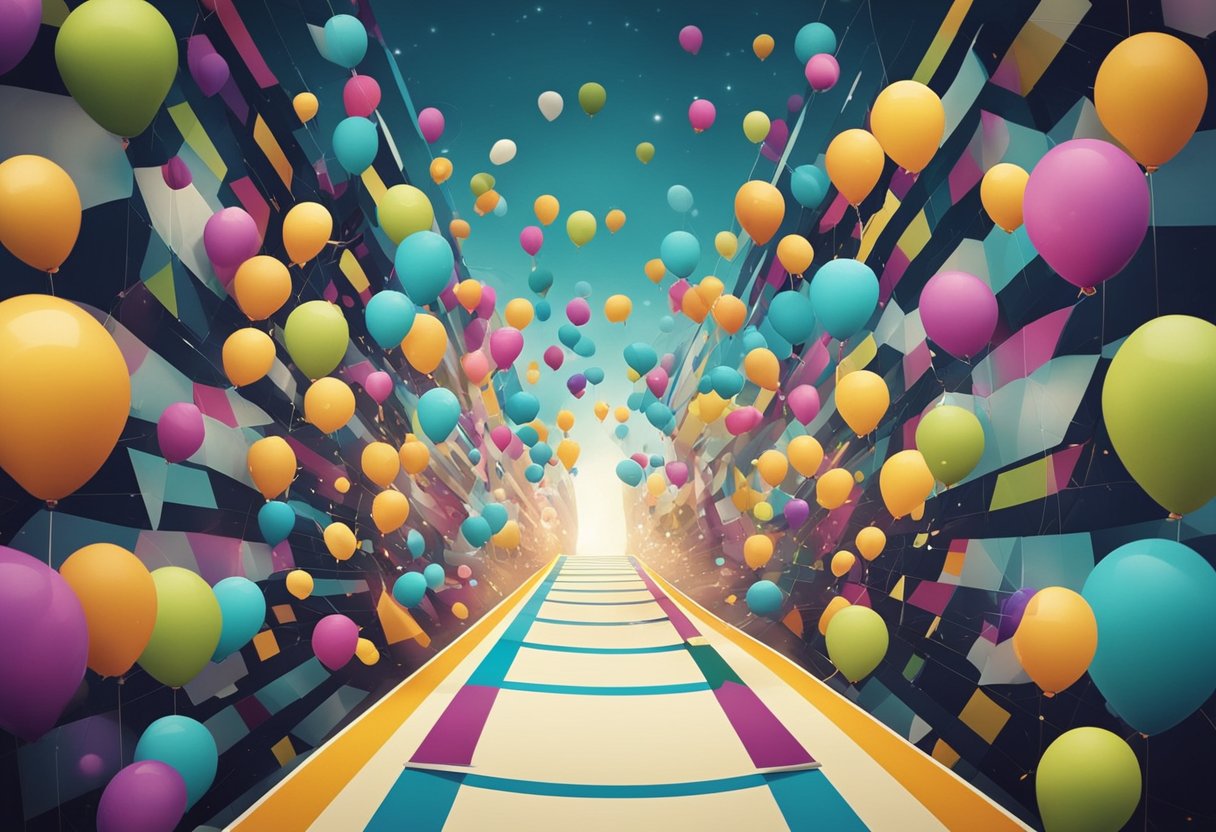 Uma gráfica colorida mostrando um caminho com vários marcos e recompensas, representando o programa de acúmulo lançado pelo Banco Inter