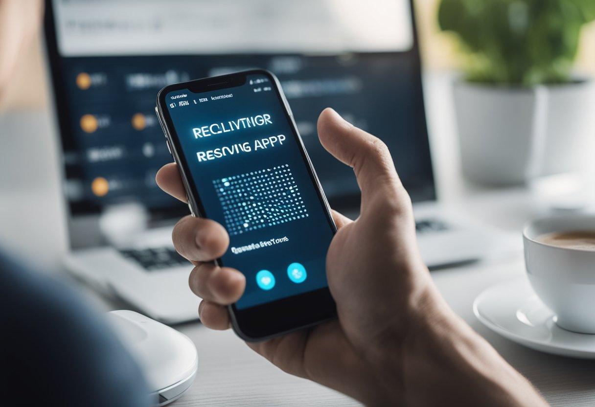 Uma pessoa resolvendo com sucesso o erro 98 no aplicativo Caixa Tem, com um computador ou smartphone em mãos, seguindo instruções passo a passo.