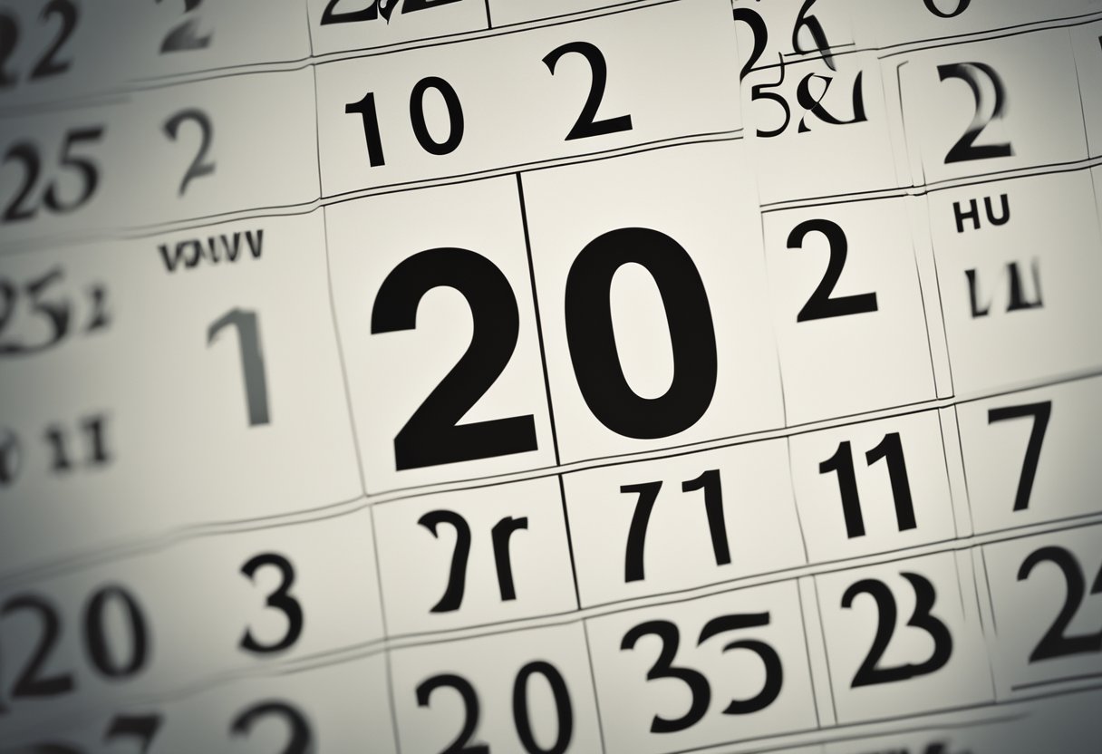 Um calendário mostrando o ano de 2022 com o ano de nascimento de 2007 circulado, indicando a idade da pessoa nascida em 2007
