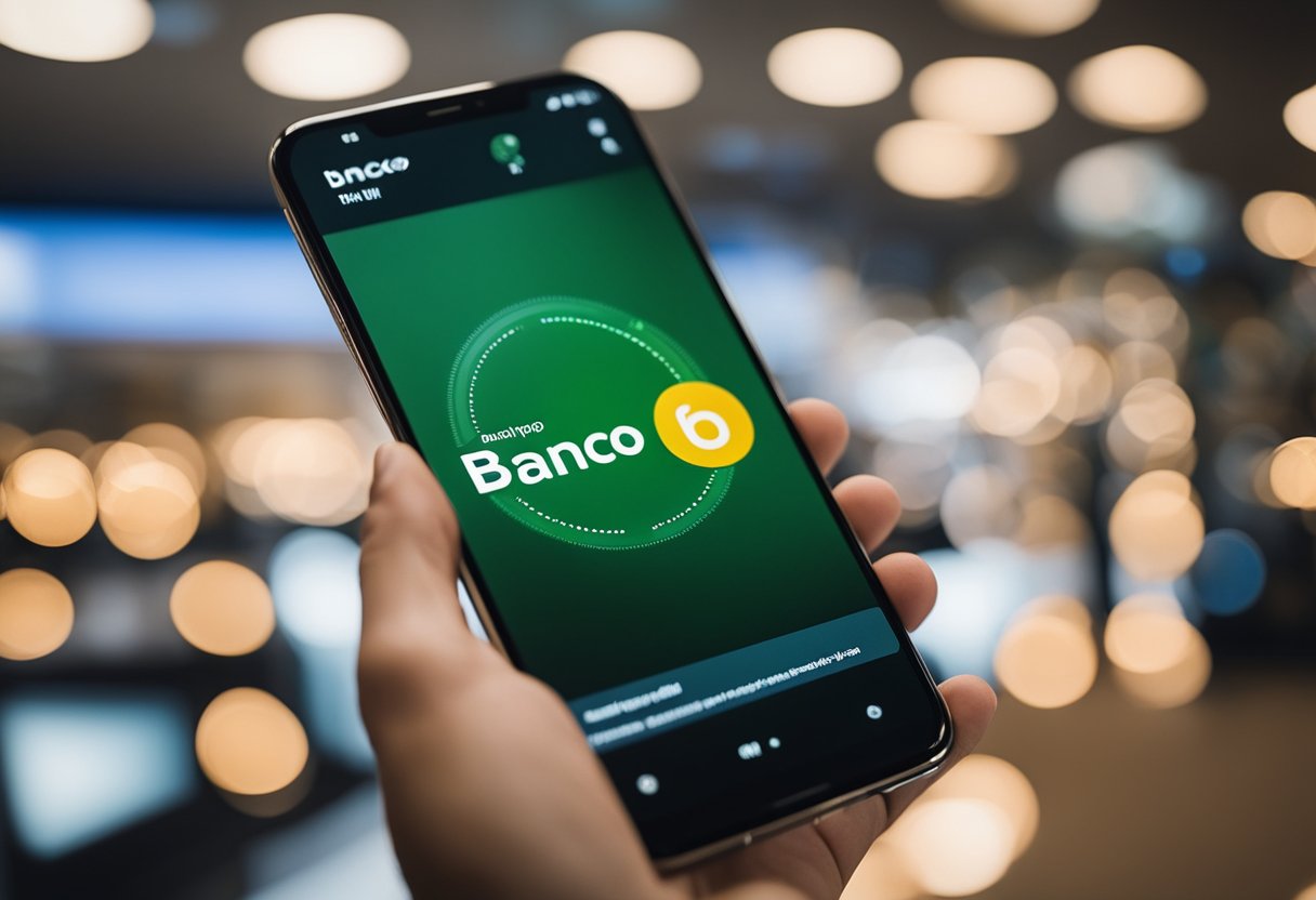 Uma tela de smartphone exibindo o aplicativo Banco Inter com uma notificação pop-up de limite de transferência Pix