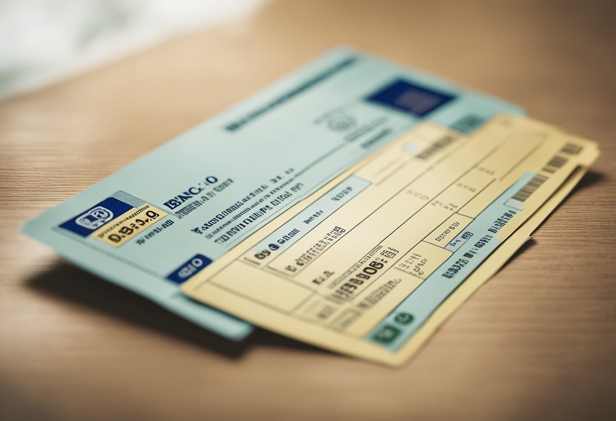 Um close-up de um boleto do Banco do Brasil com uma linha digitável clara e legível